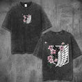 Attack on Titan Eren Yeager Vintage Washed Cotton Tee