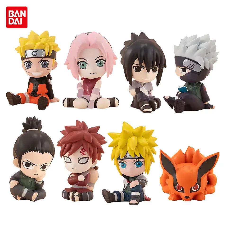 Naruto Mini Action Figures Set (8 Pcs)