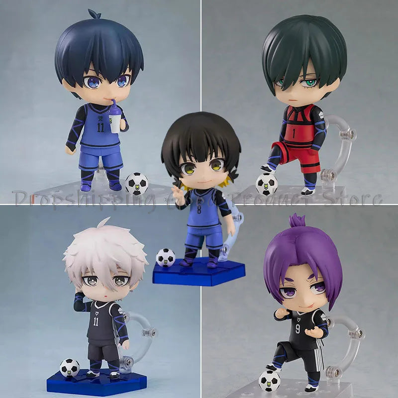 Blue Lock Q-Version Chibi Figures (Isagi, Reo, Bachira)