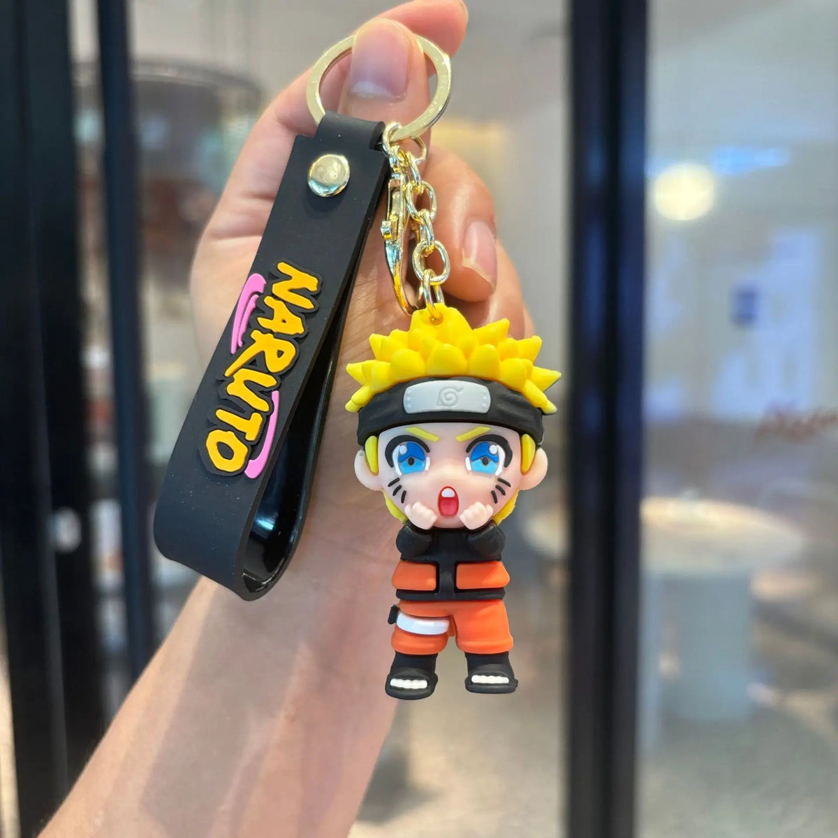 Naruto Shinobi Silica Gel Keychain Collection