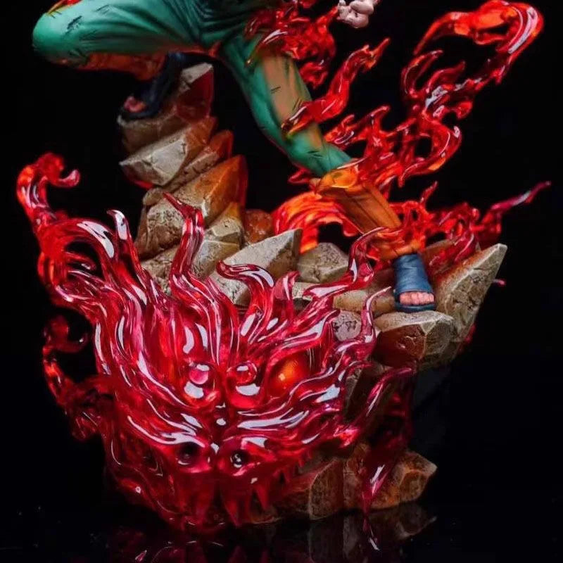 Naruto Might Guy Luminous Action Statue (25cm)