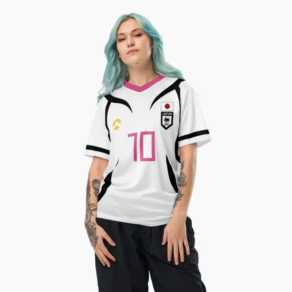 Japanese Anime Blue Lock Ryusei Shidou & Itoshi Sae Soccer Jersey Tee