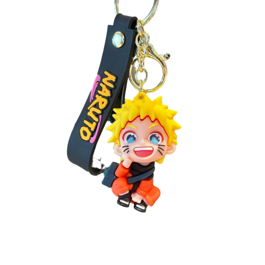 Naruto Shinobi Silica Gel Keychain Collection