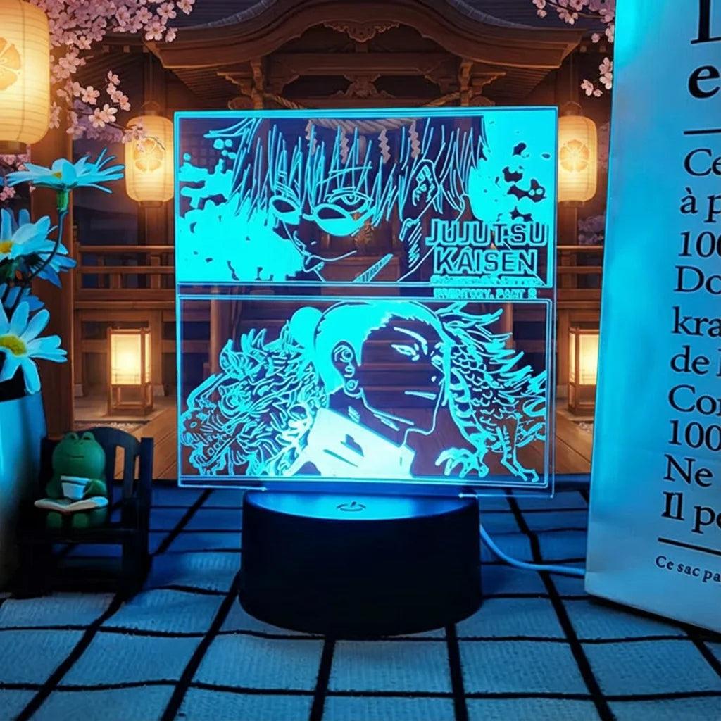 3D Anime Jujutsu Kaisen LED Lamp
