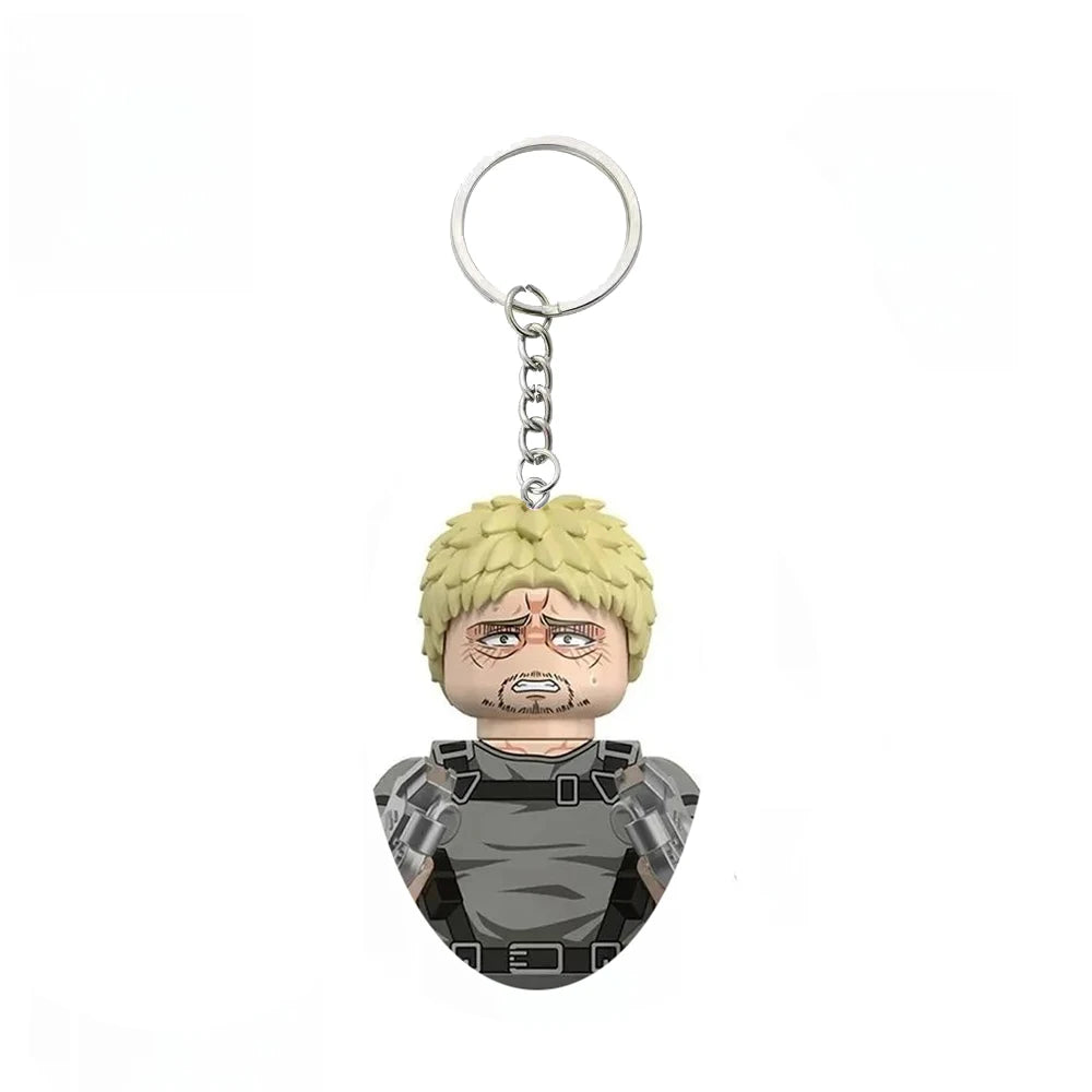 Attack on Titan Minifigure Keychain