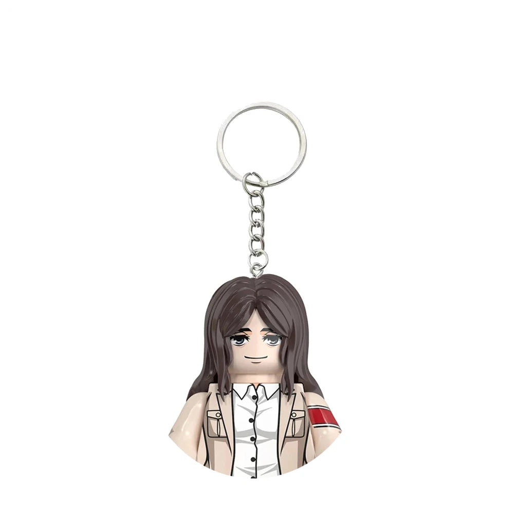Attack on Titan Minifigure Keychain