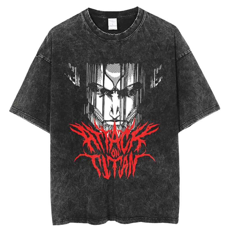 Attack on Titan Eren Yeager Vintage Manga Graphic Tee