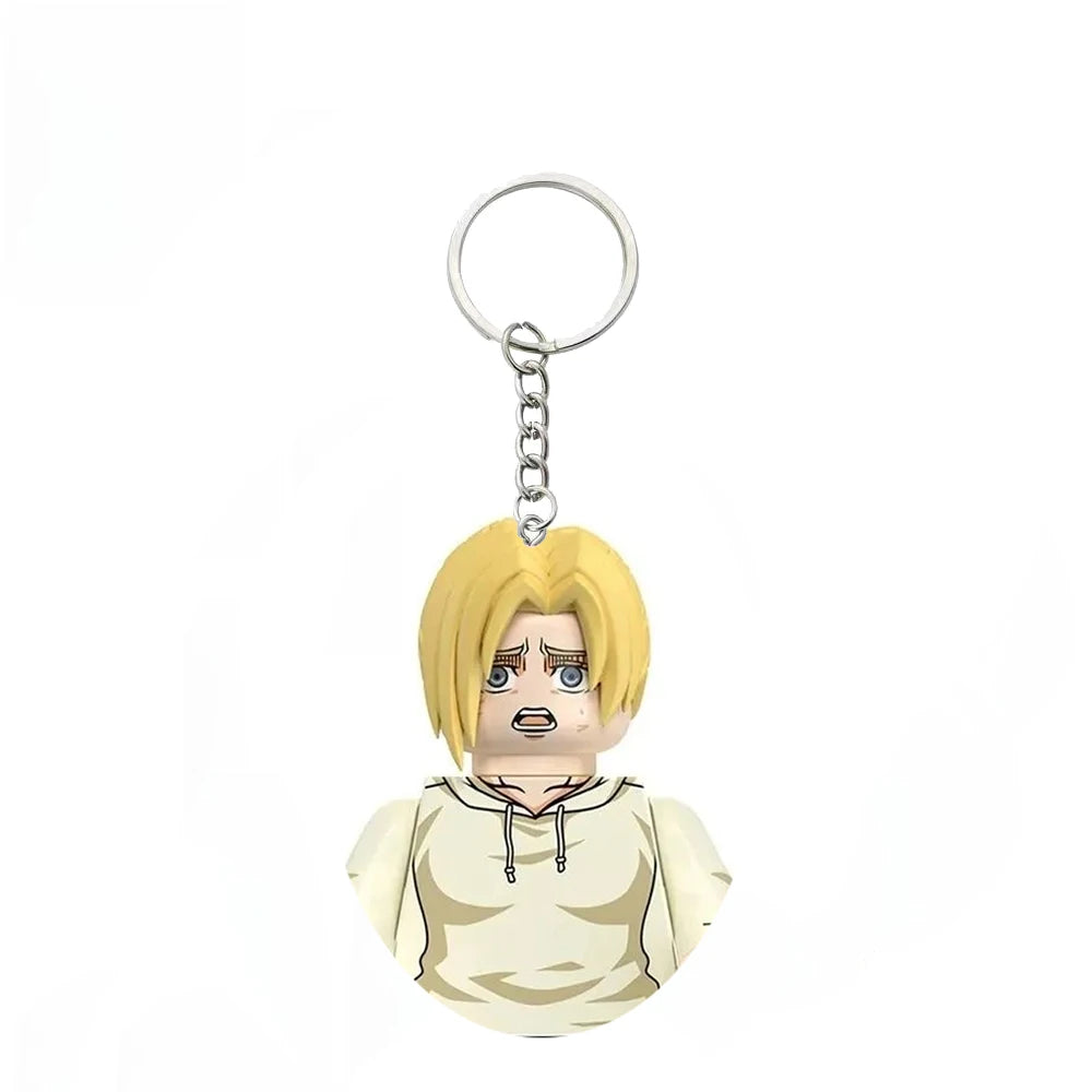Attack on Titan Minifigure Keychain