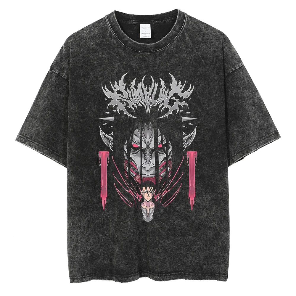 Attack on Titan Eren Yeager Vintage Manga Graphic Tee