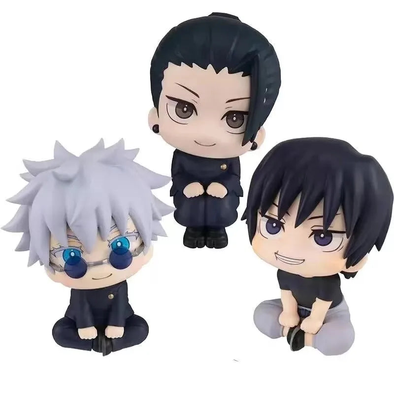 Jujutsu Kaisen Look Up Q-Version Chibi Figures (Gojo, Geto, Toji, Yuta)