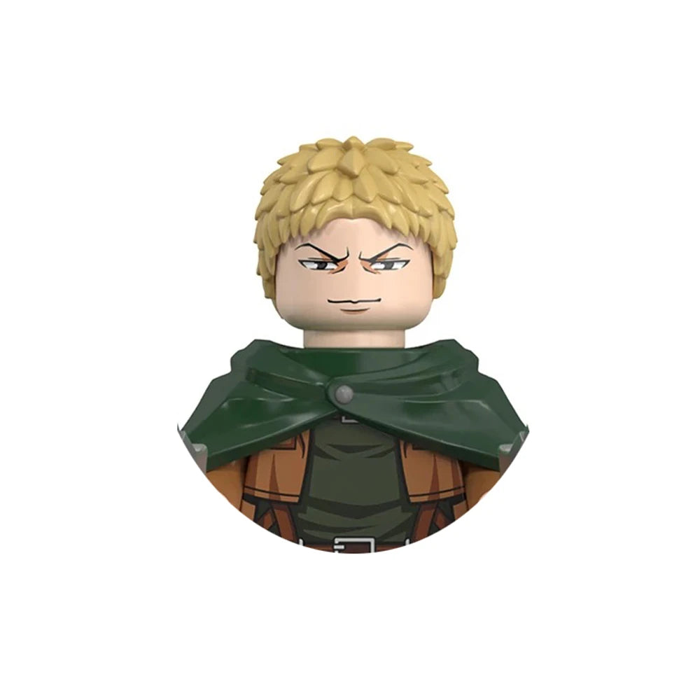 Attack on Titan Minifigure Keychain