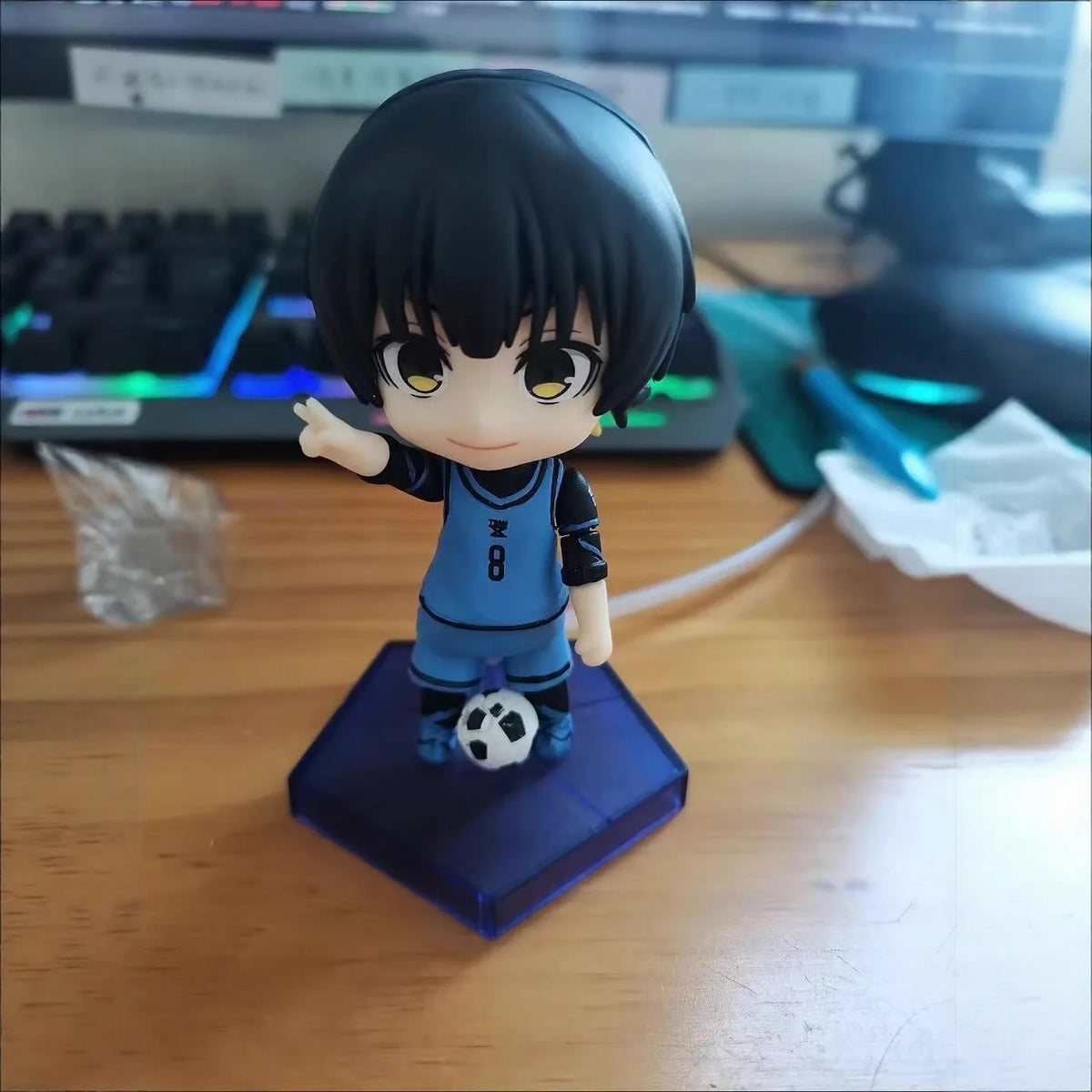 Blue Lock Bachira Meguru Q-Version Movable Figure