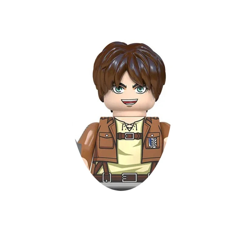 Attack on Titan Minifigure Keychain