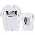 Attack on Titan Eren Yeager Streetwear Cotton Tee