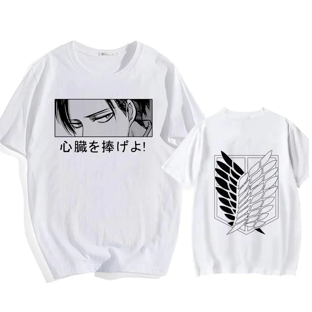 Attack on Titan Eren Yeager Streetwear Cotton Tee