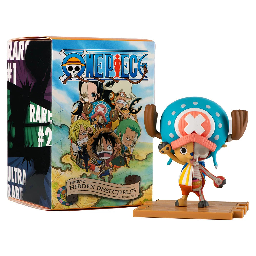One Piece Half-Skeleton Series Blind Box Figure