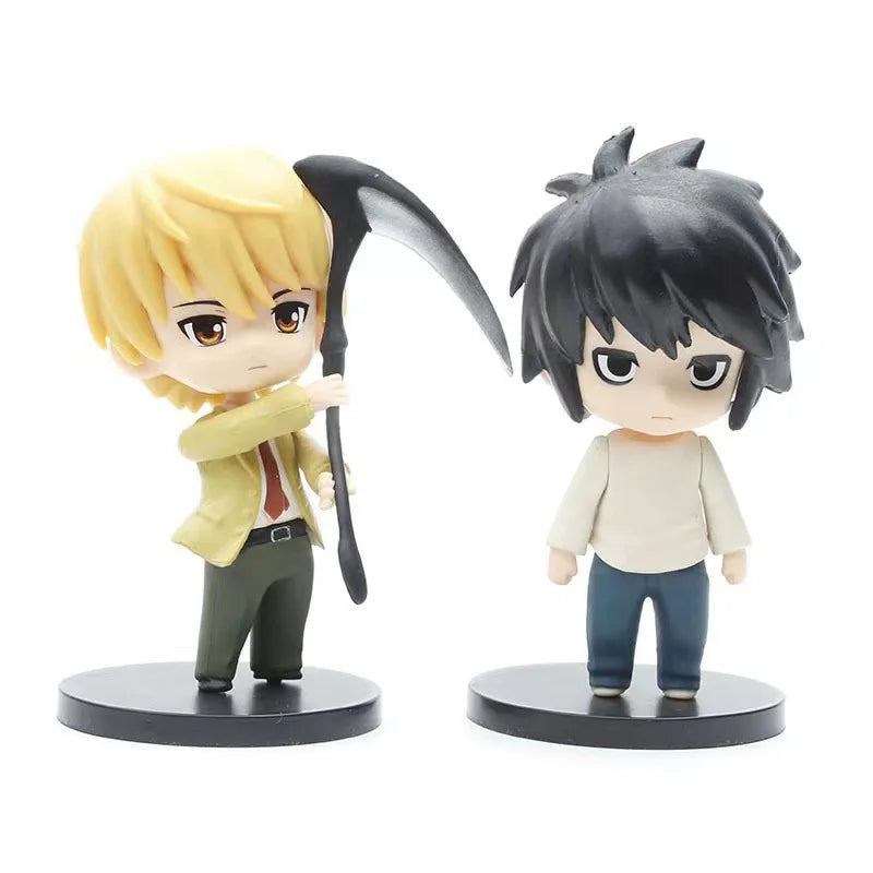 Death Note Mini Action Figure Set (5 Pcs - Light, L, Misa, Ryuk, Rem)