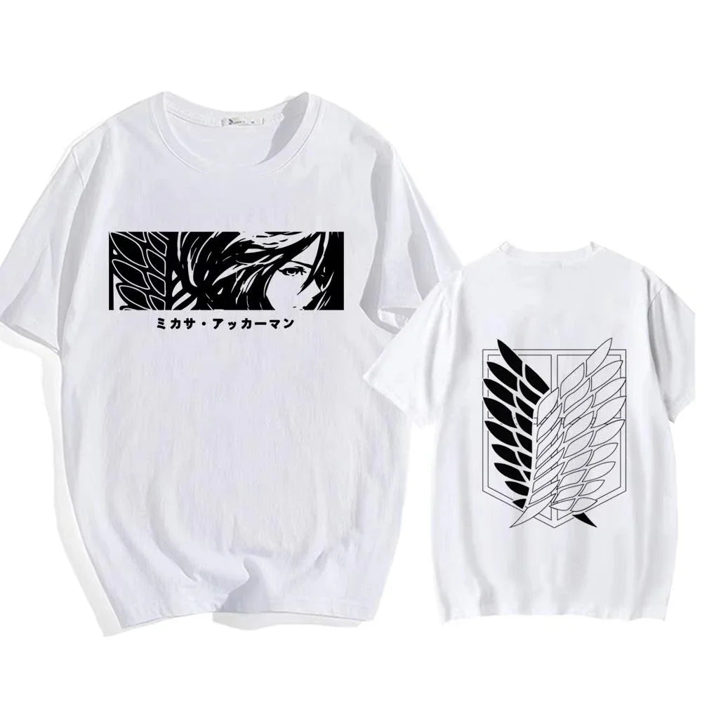 Attack on Titan Eren Yeager Streetwear Cotton Tee