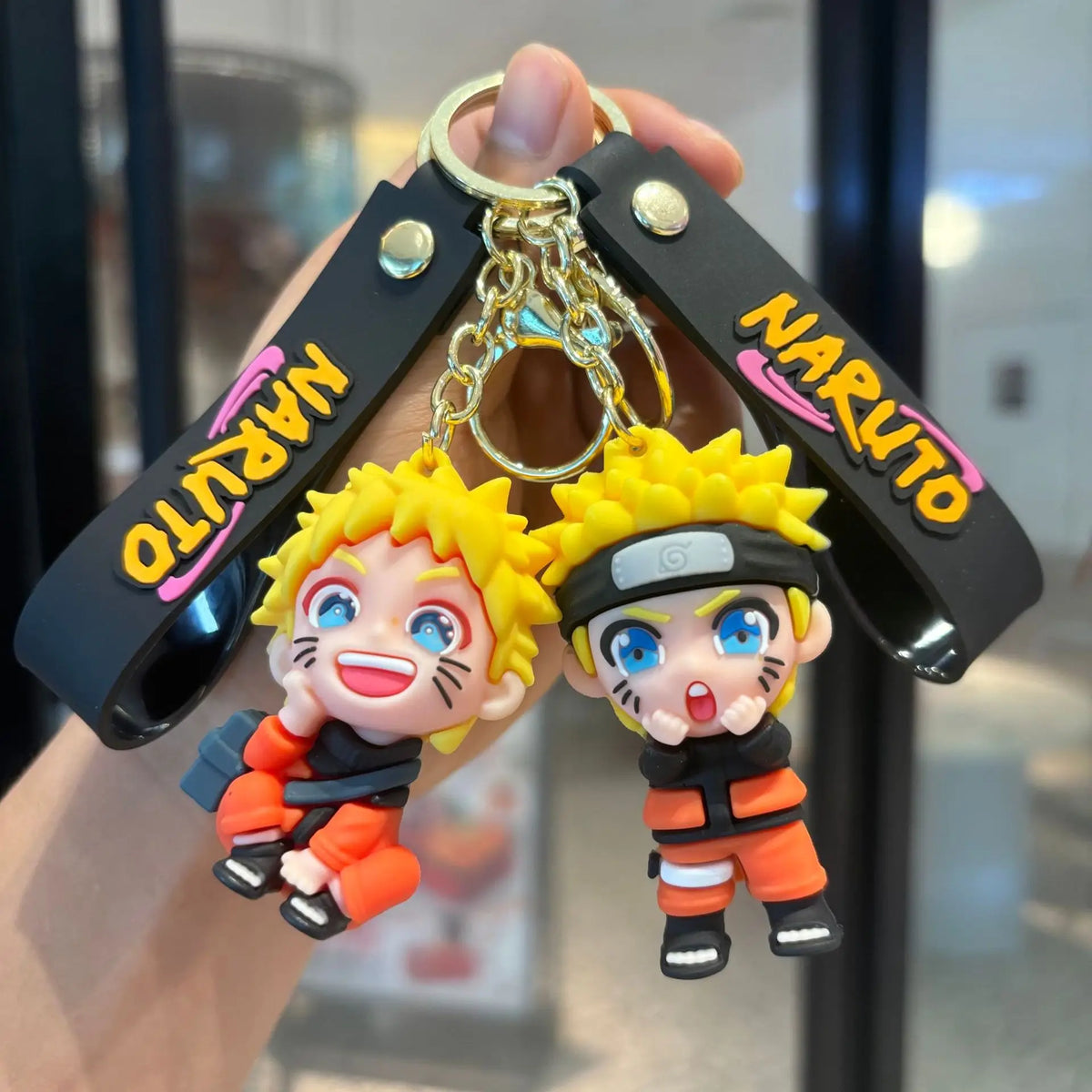 Naruto Shinobi Silica Gel Keychain Collection
