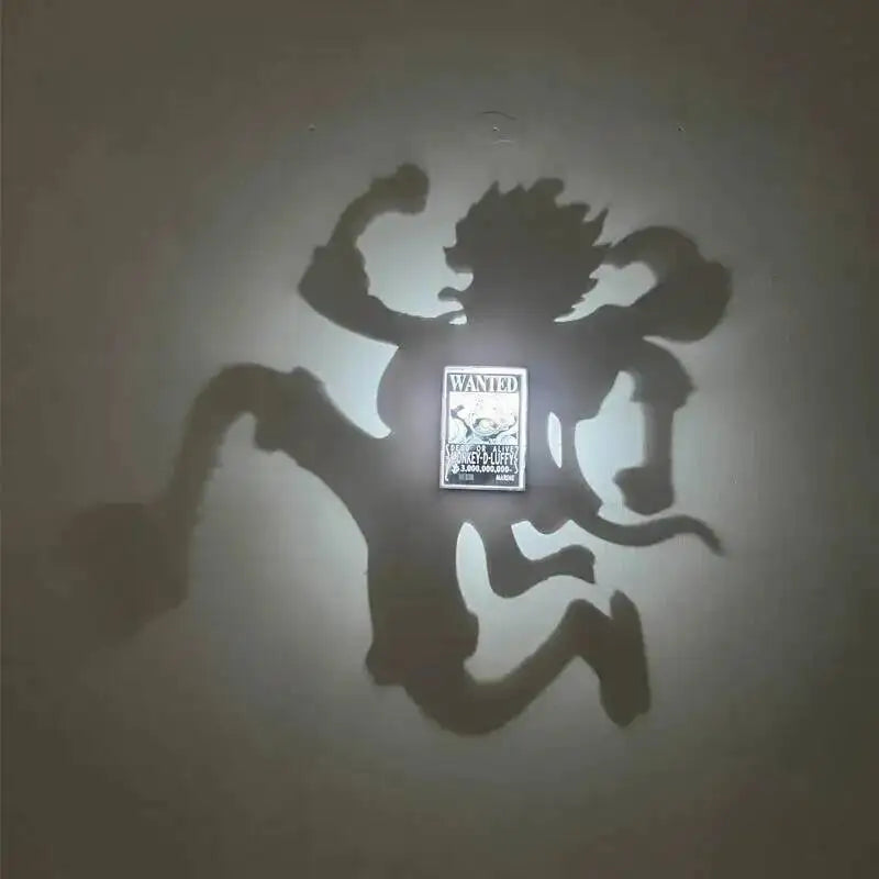 One Piece Shadow Projection Lamp
