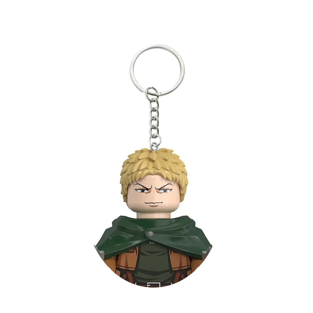 Attack on Titan Minifigure Keychain