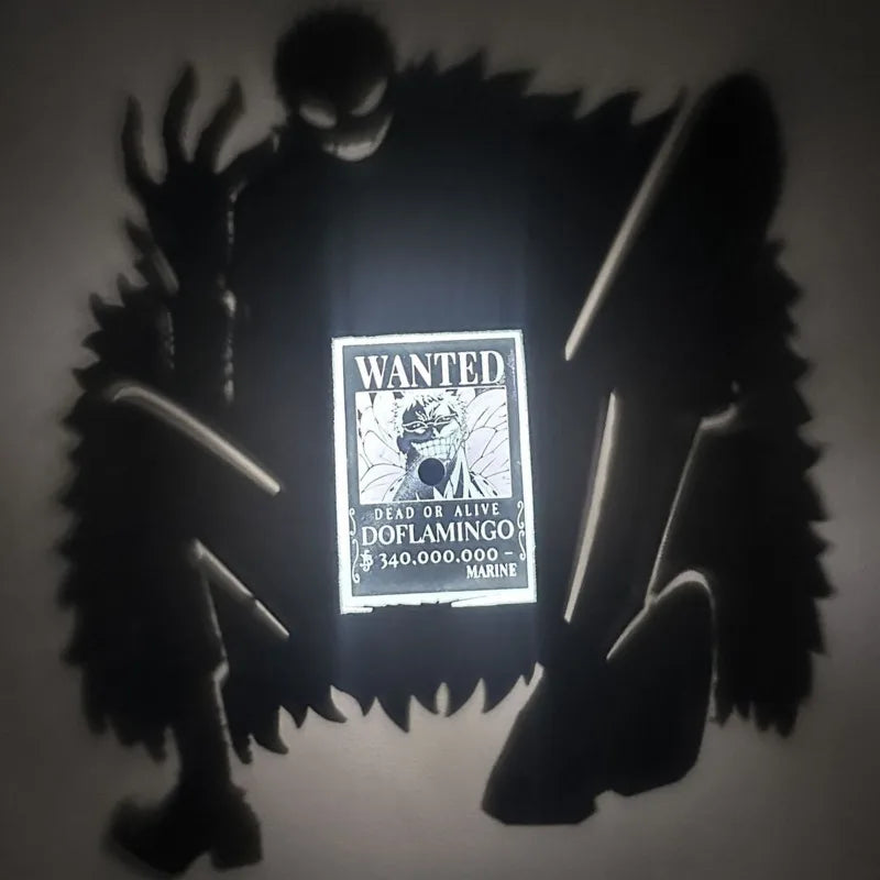 One Piece Shadow Projection Lamp
