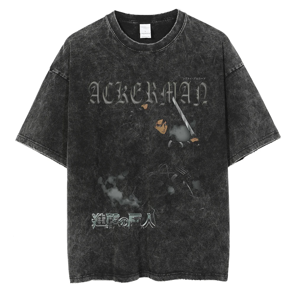 Attack on Titan Eren Yeager Vintage Manga Graphic Tee