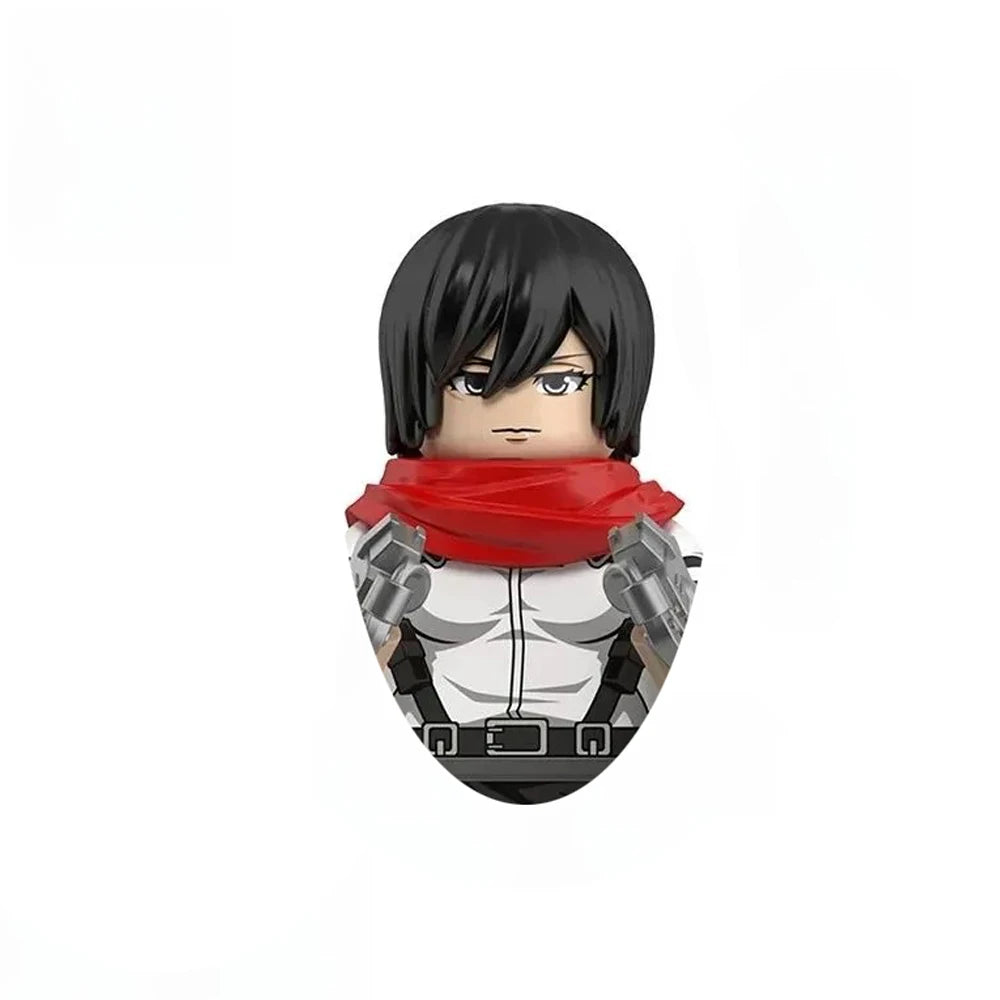 Attack on Titan Minifigure Keychain