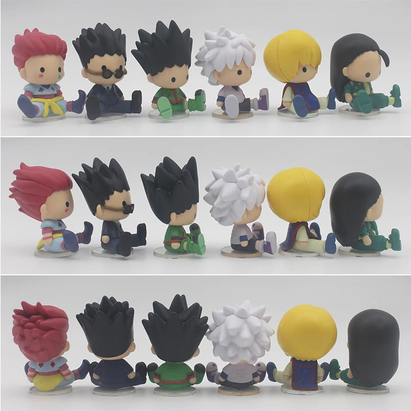 Hunter x Hunter Q-Version Action Figure (Gon, Killua, Kurapika, Hisoka, Illumi)