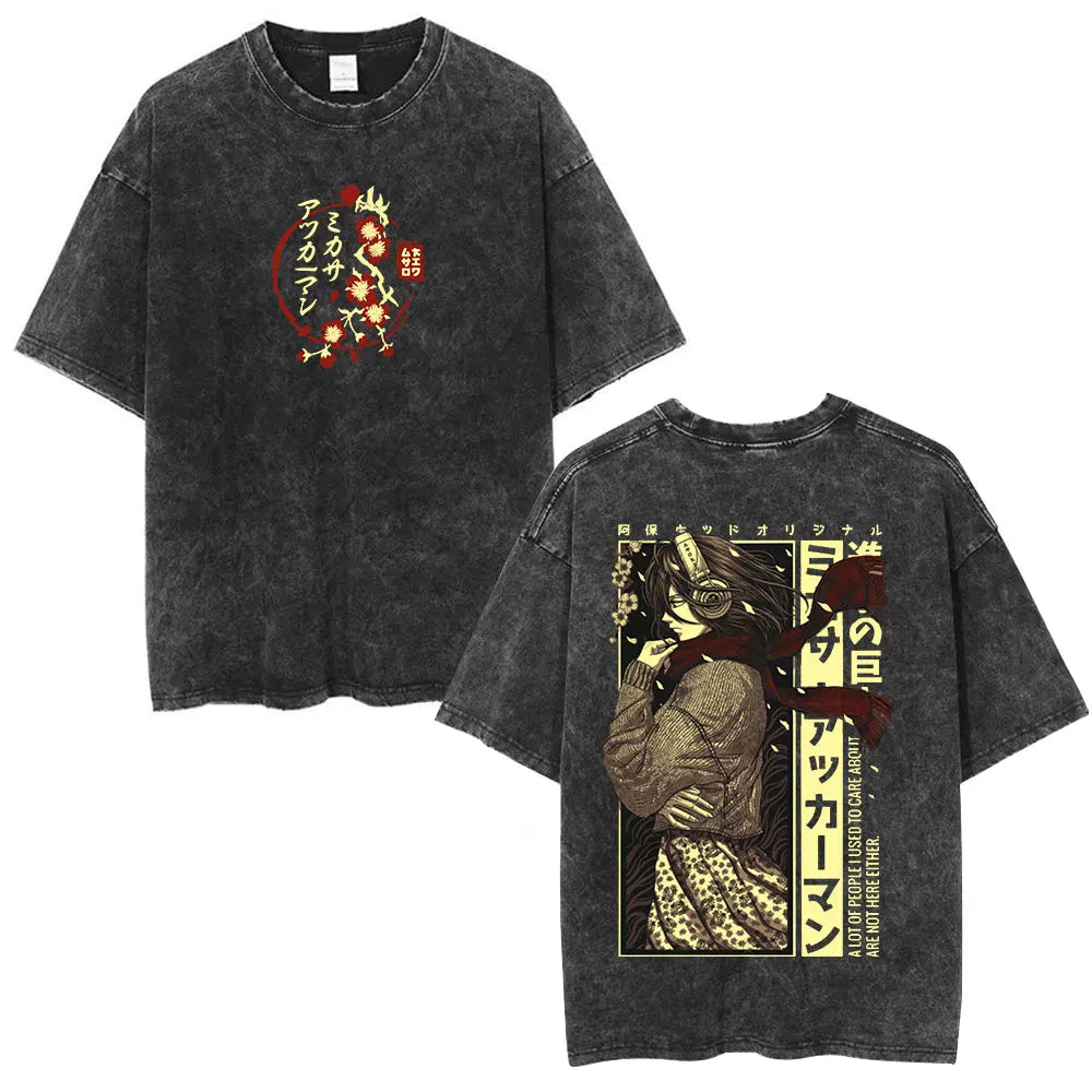 Attack on Titan Eren Yeager Vintage Washed Cotton Tee