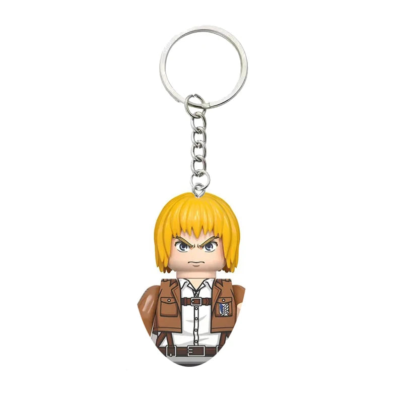 Attack on Titan Minifigure Keychain