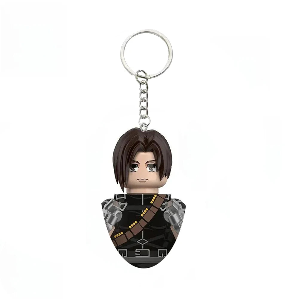 Attack on Titan Minifigure Keychain