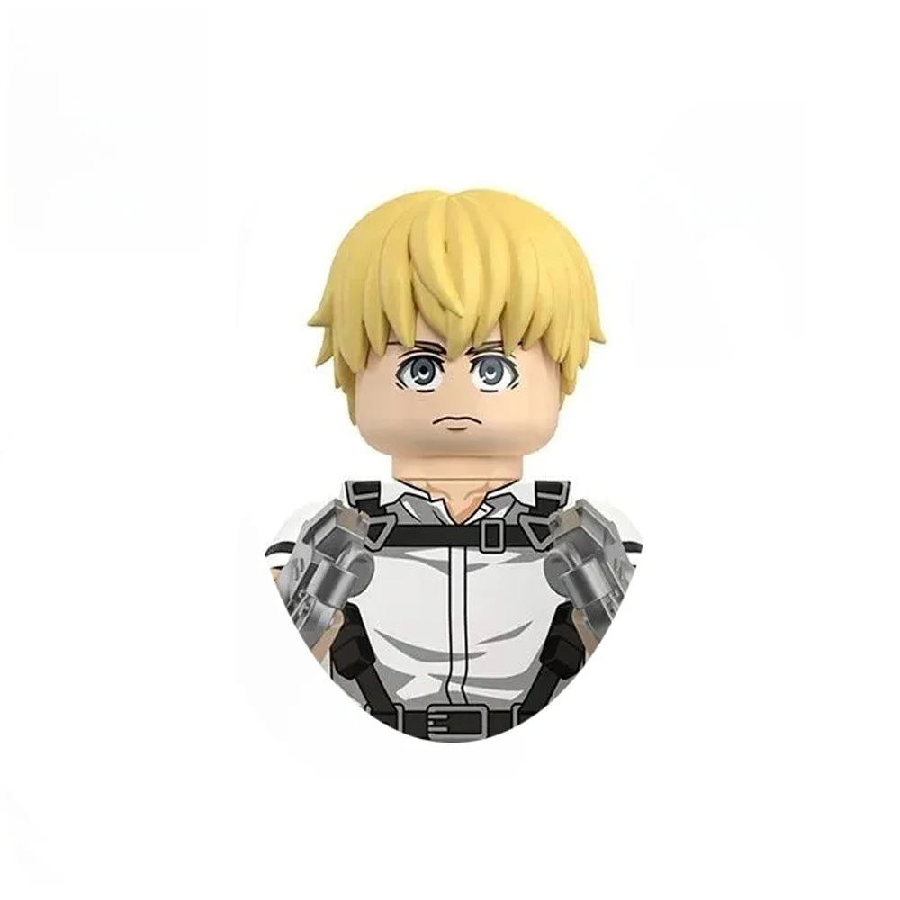 Attack on Titan Minifigure Keychain