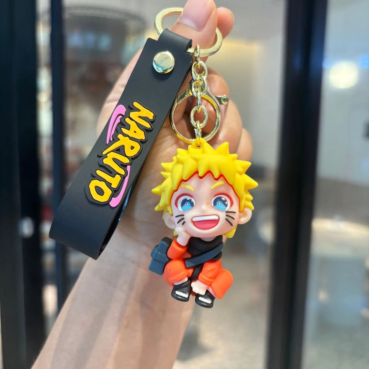 Naruto Shinobi Silica Gel Keychain Collection