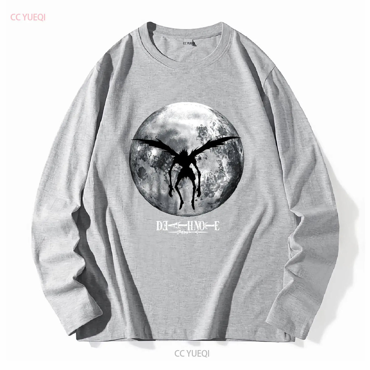 Death Note Ryuk Winged Moon Vintage Washed Cotton Tee