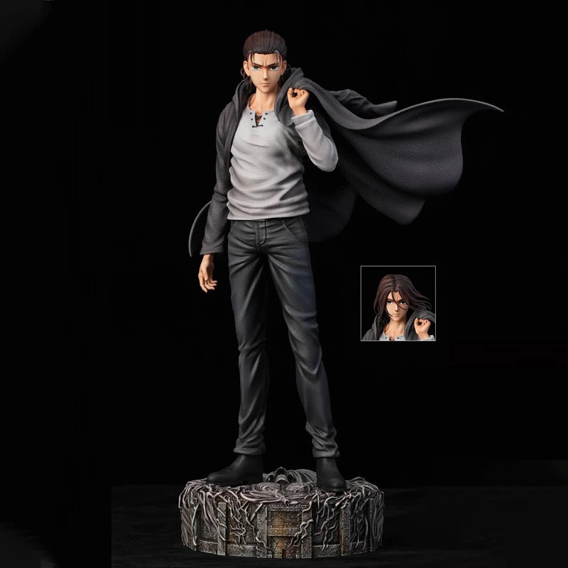 Attack On Titan Eren Jaeger Dual-Head GK Statue (30cm)