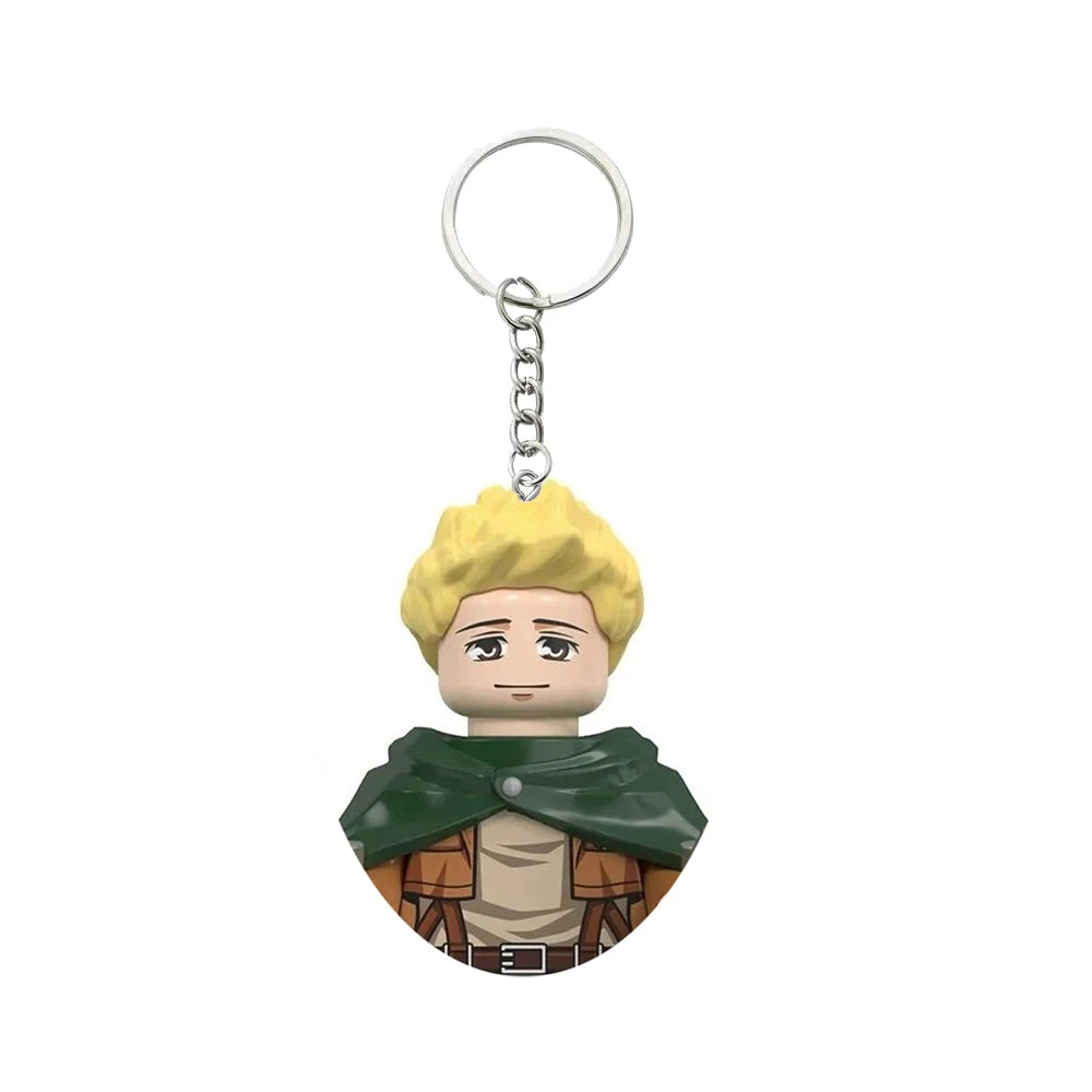 Attack on Titan Minifigure Keychain