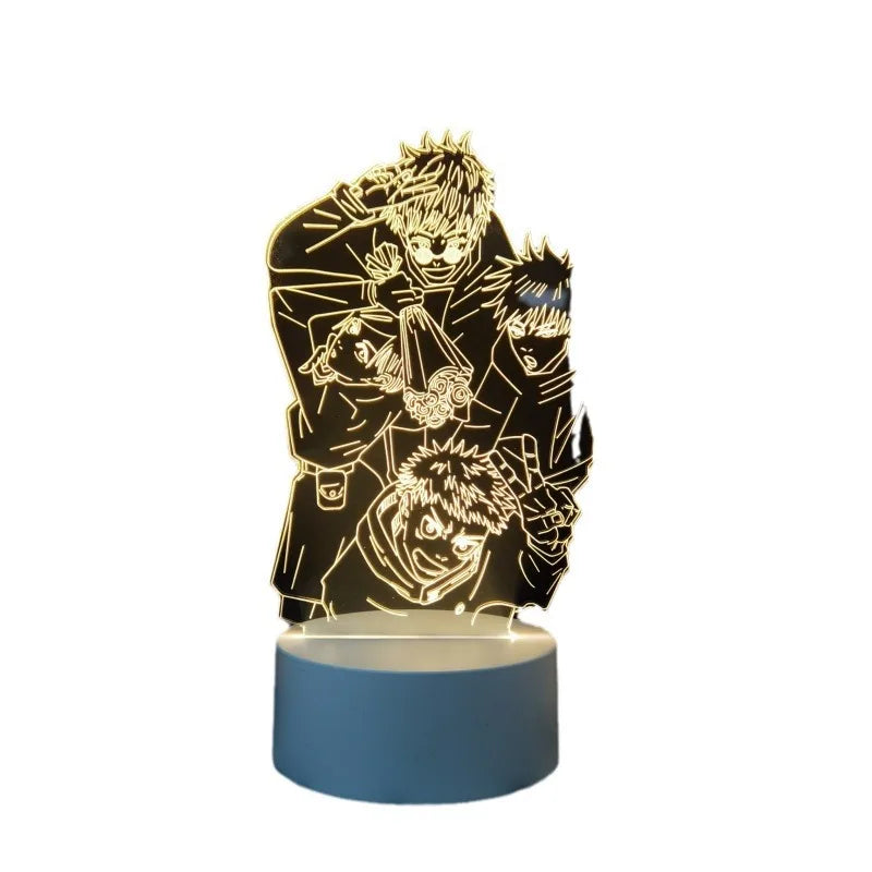 3D Anime Jujutsu Kaisen LED Lamp