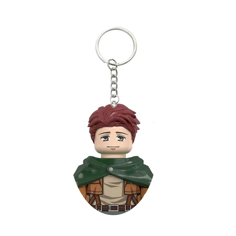 Attack on Titan Minifigure Keychain