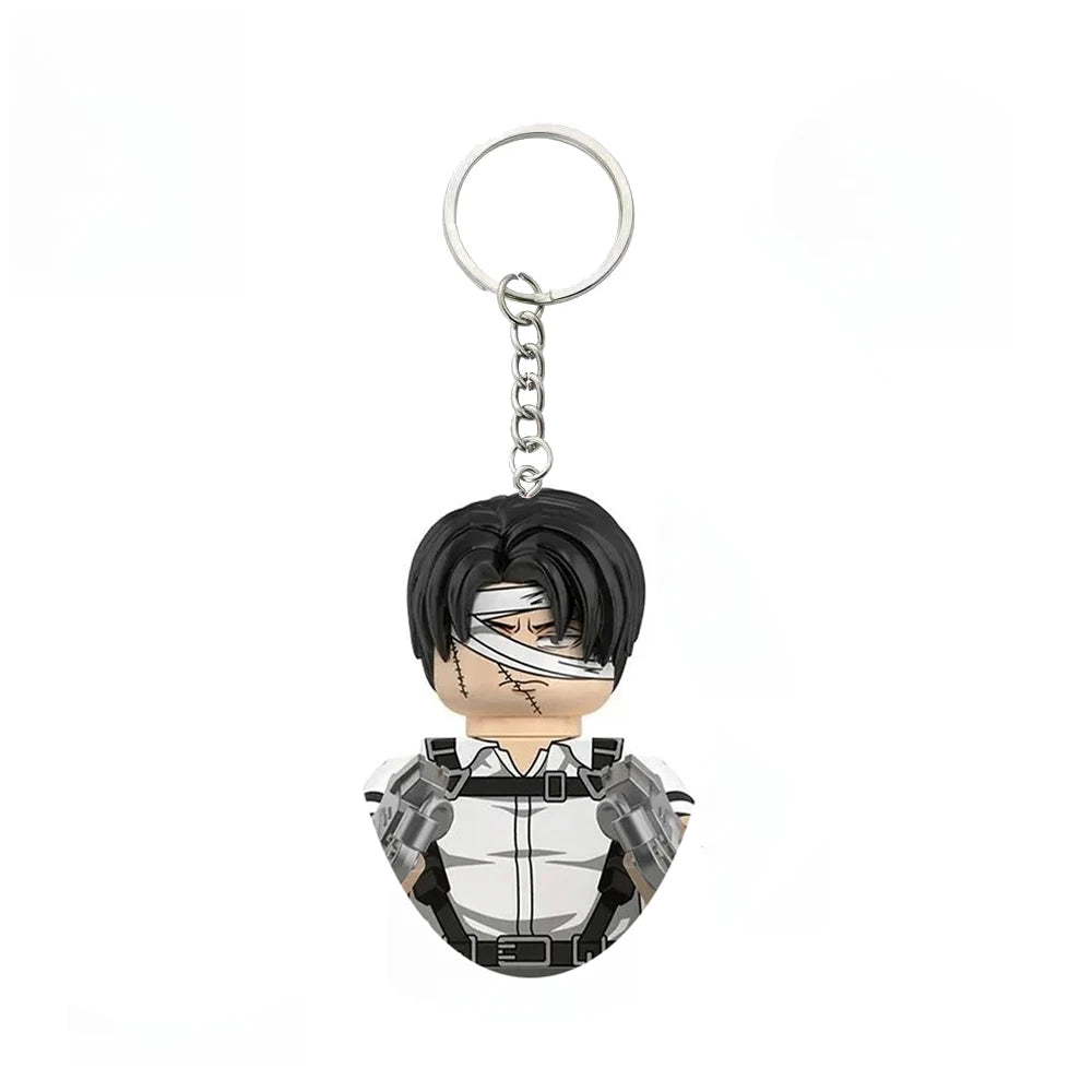 Attack on Titan Minifigure Keychain