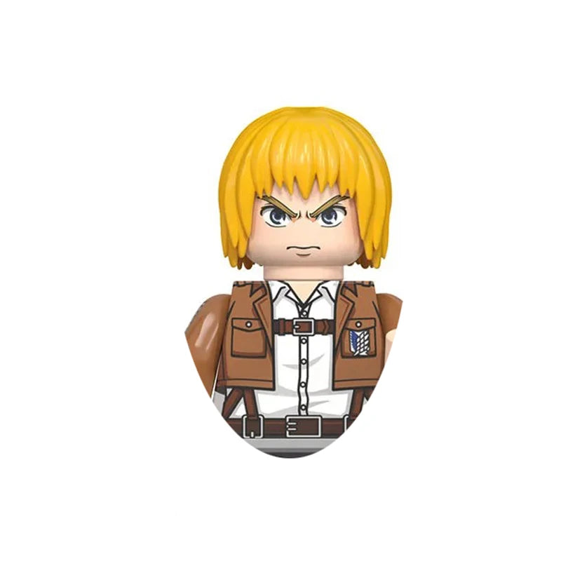 Attack on Titan Minifigure Keychain