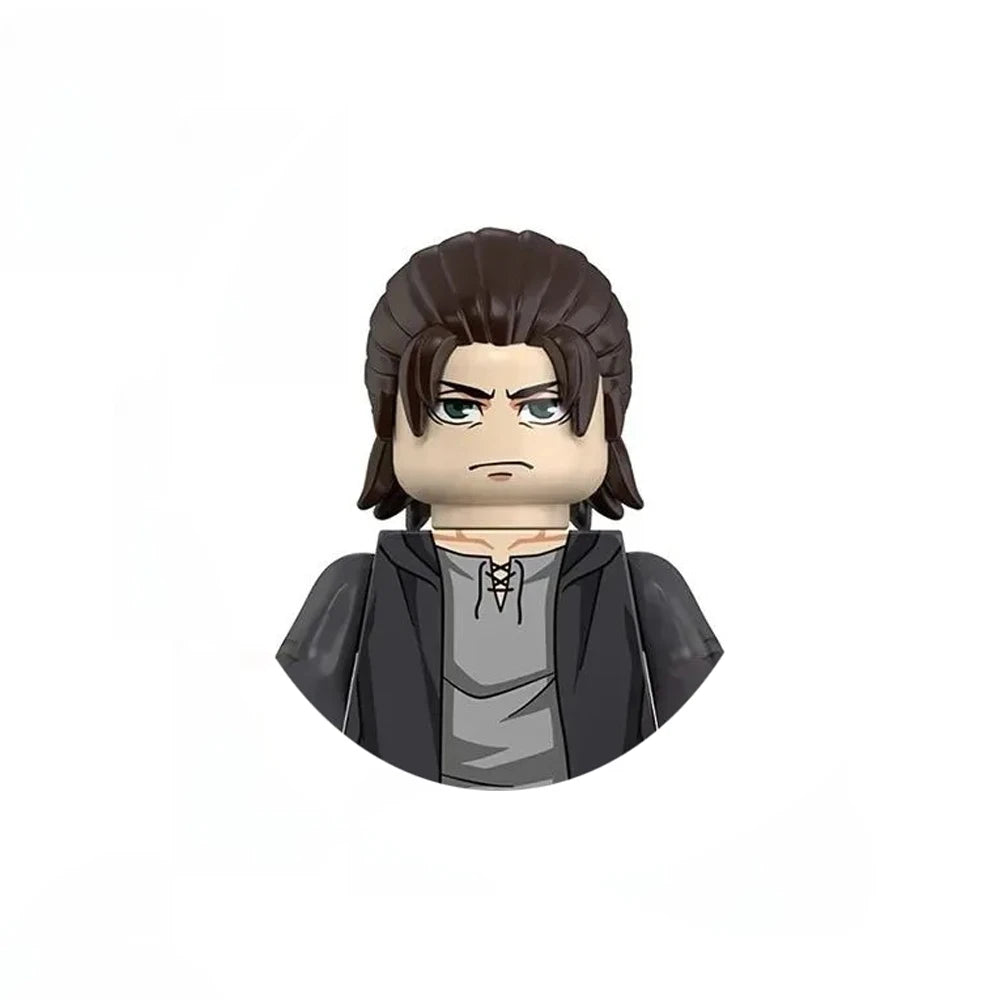 Attack on Titan Minifigure Keychain