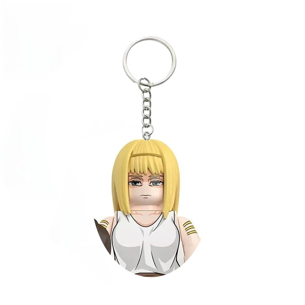 Attack on Titan Minifigure Keychain