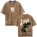 Attack on Titan Mikasa Ackerman Vintage Washed Cotton Tee