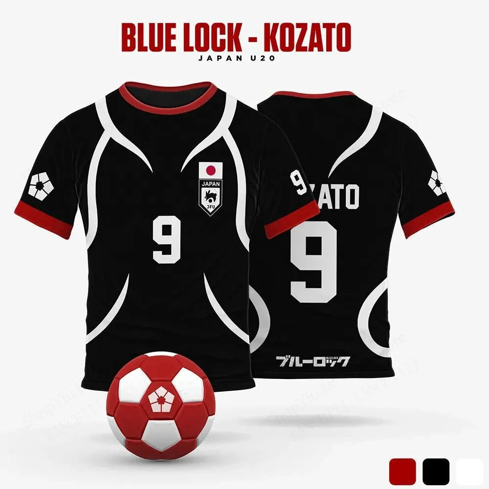 Blue Lock Sae Itoshi 3D Print Soccer Jersey Tee