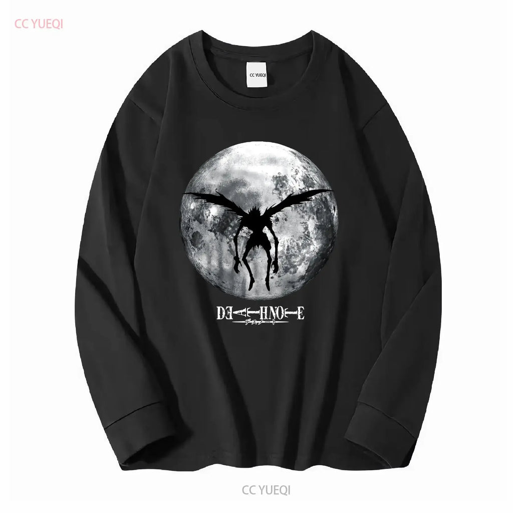 Death Note Ryuk Winged Moon Vintage Washed Cotton Tee