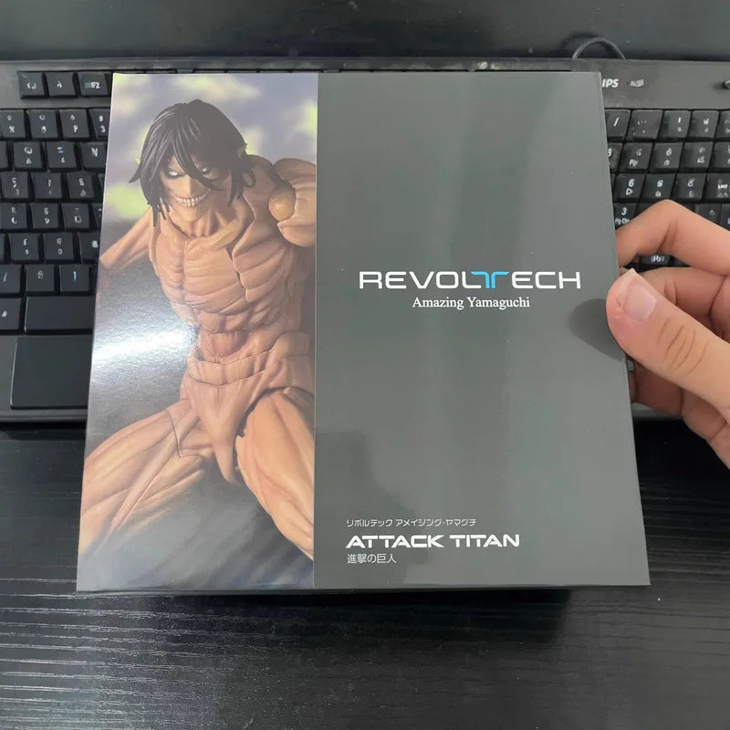 Attack on Titan Revoltech Armored Titan Action Figure