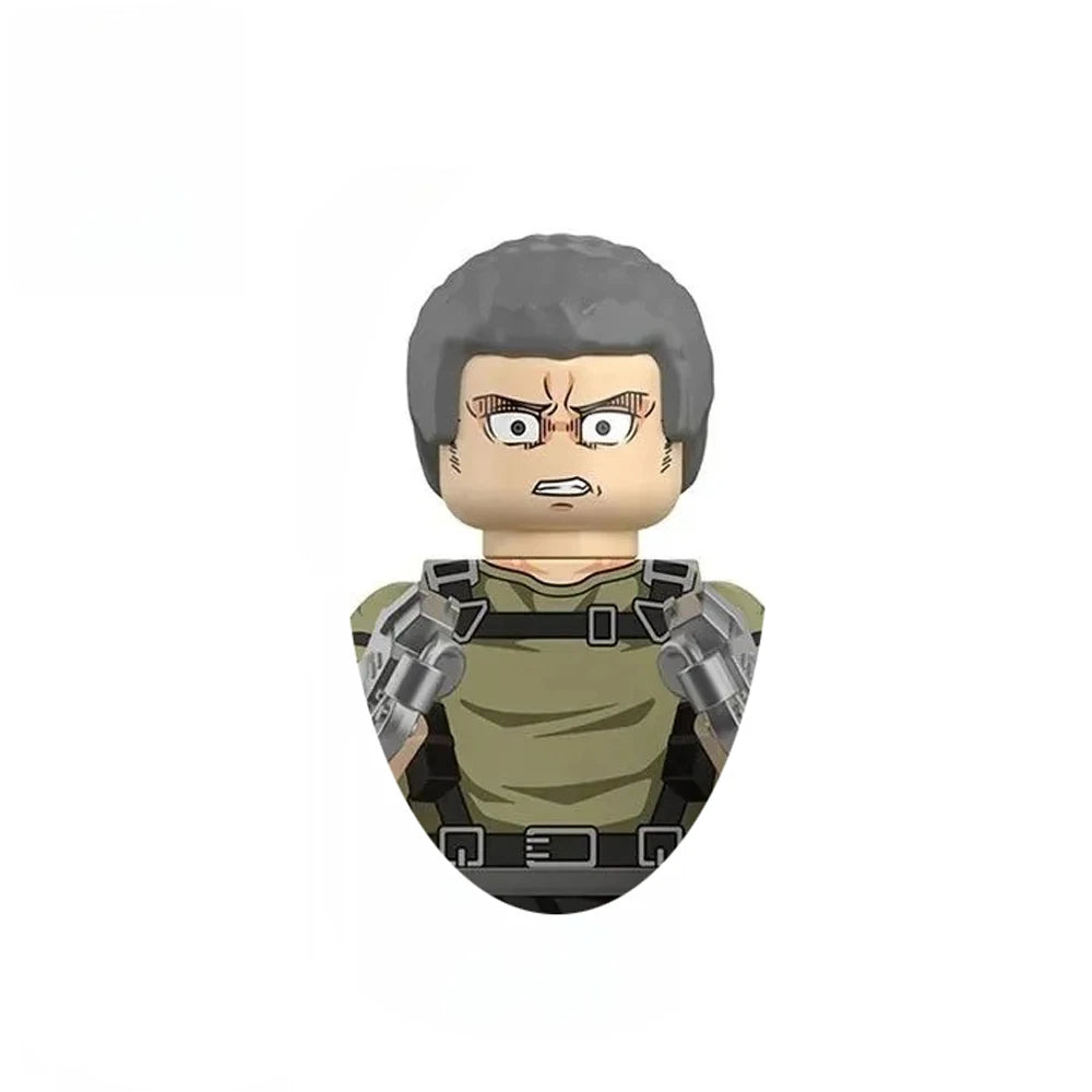Attack on Titan Minifigure Keychain