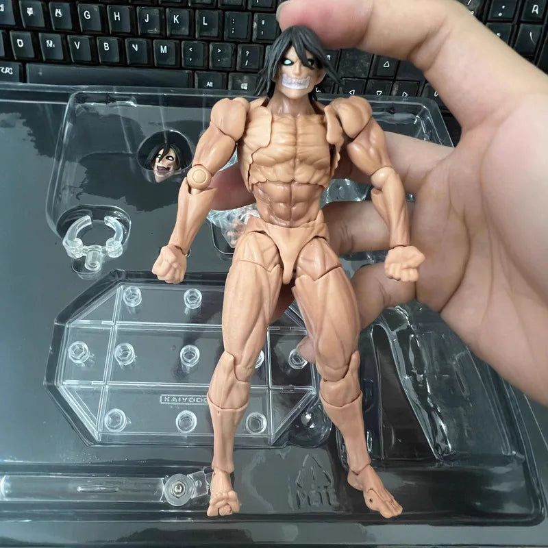 Attack on Titan Revoltech Armored Titan Action Figure
