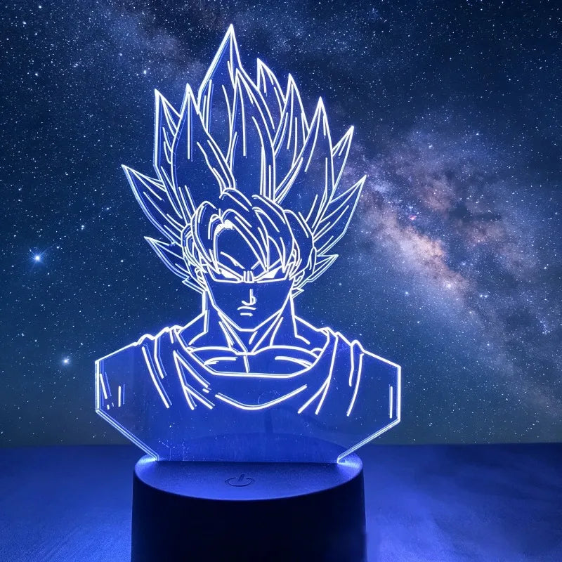 3D Anime Fighter LED Light
